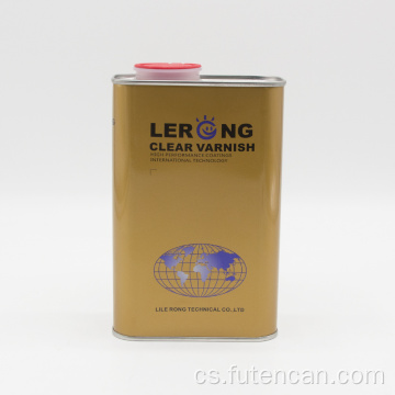 Čtvercová plechovka na motorový olej